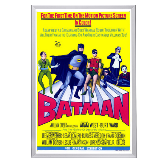 "Batman" (1966) Framed Movie Poster