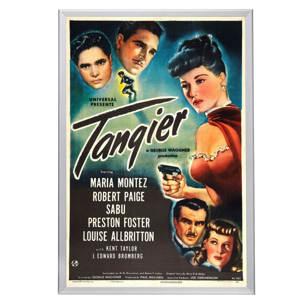 "Tangier" (1946) Framed Movie Poster