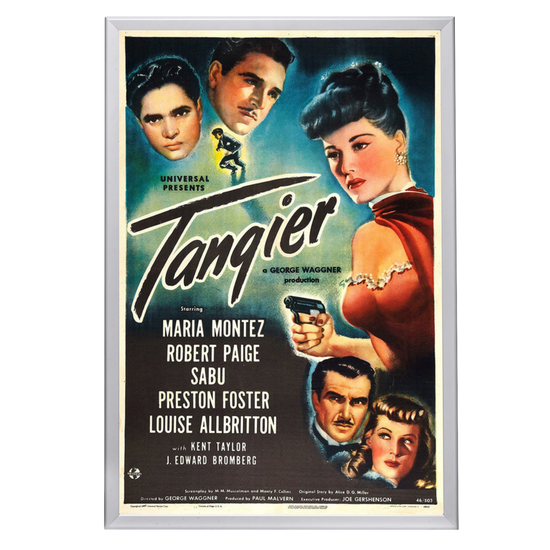 "Tangier" (1946) Framed Movie Poster