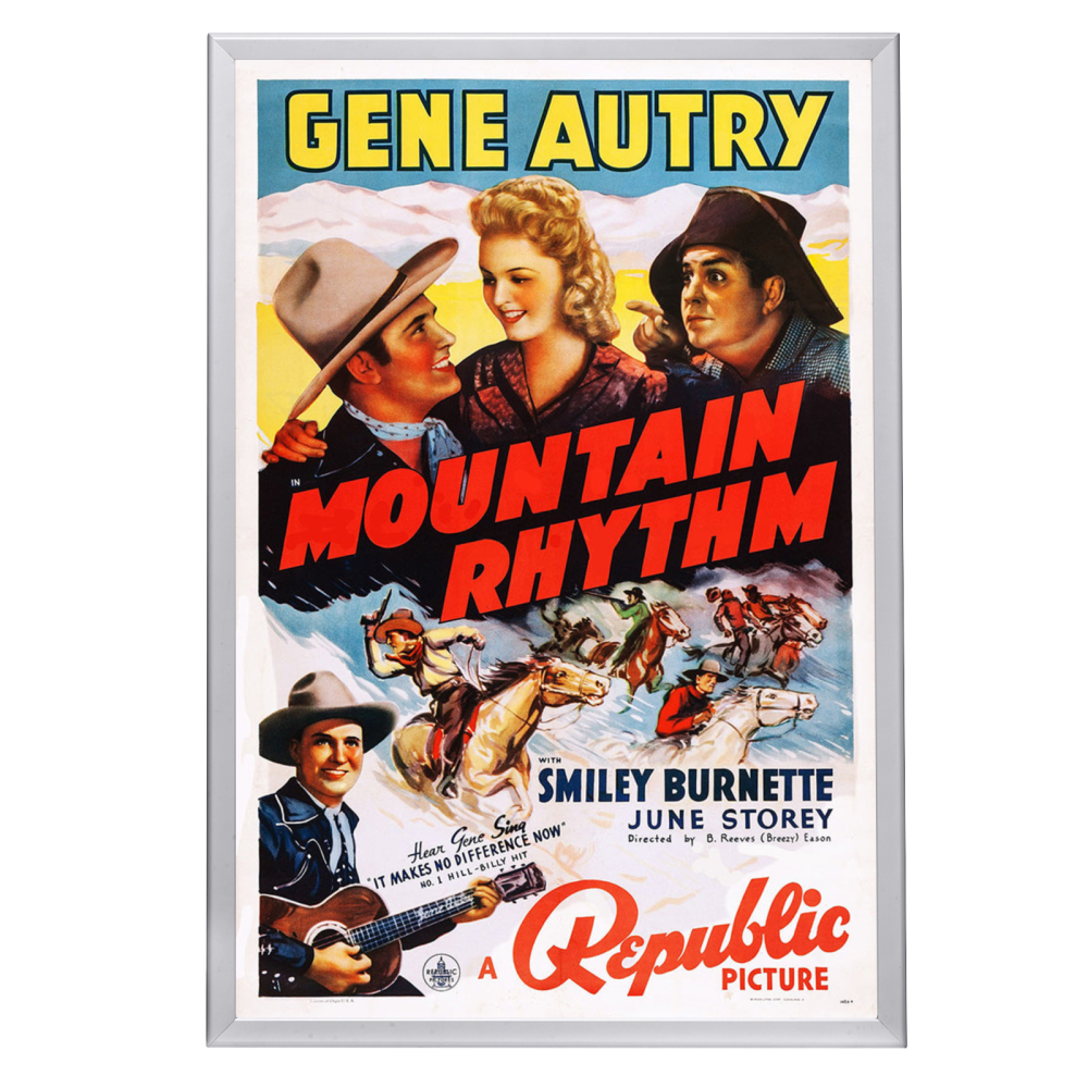 "Mountain Rhythm" (1939) Framed Movie Poster