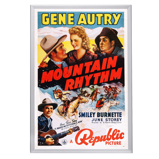 "Mountain Rhythm" (1939) Framed Movie Poster