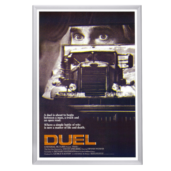 "Duel" (1971) Framed Movie Poster