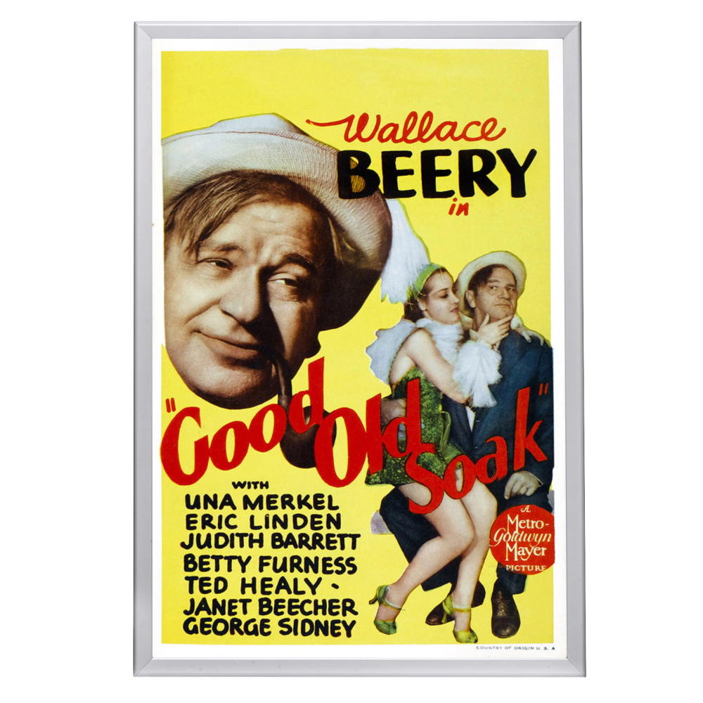 "Good Old Soak" (1937) Framed Movie Poster