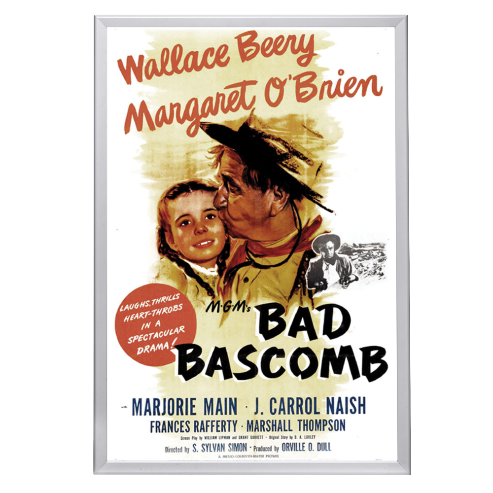 "Bad Bascomb" (1946) Framed Movie Poster