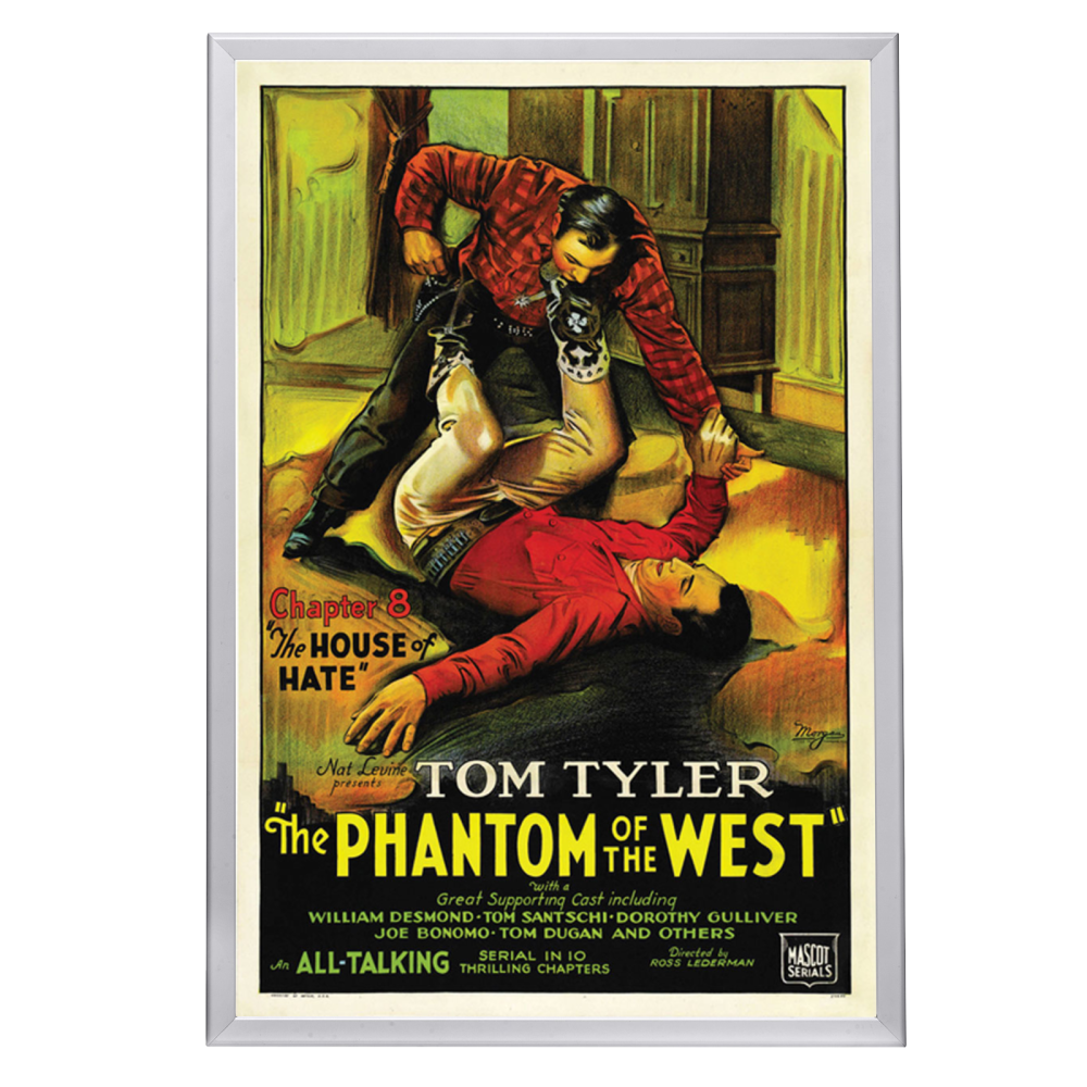 "Phantom Of The West" (1931) Framed Movie Poster