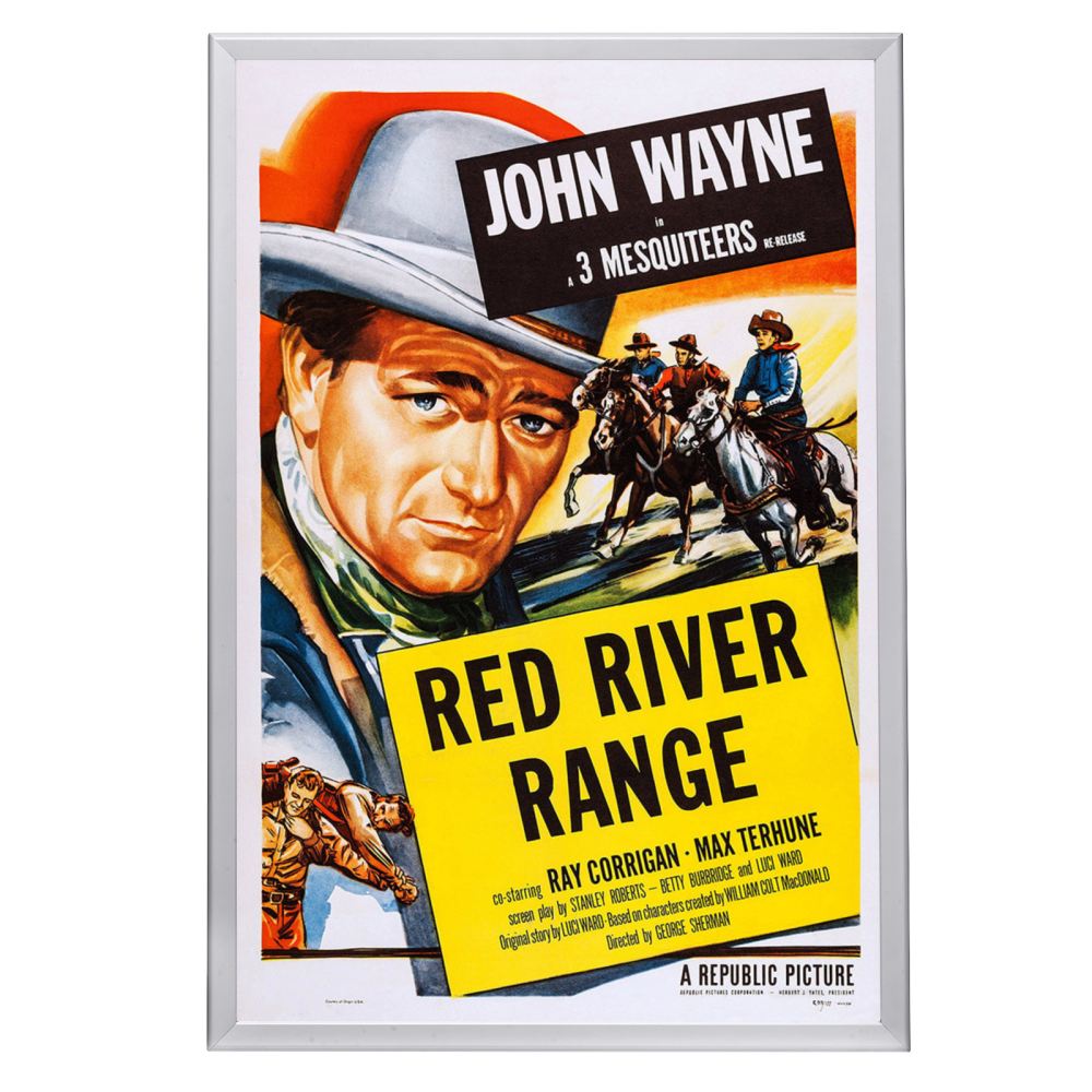 "Red River Range" (1938) Framed Movie Poster