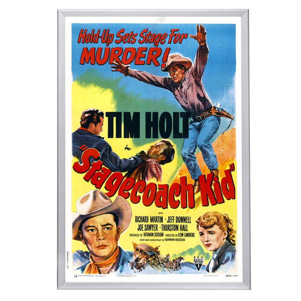 "Stagecoach Kid" (1949) Framed Movie Poster