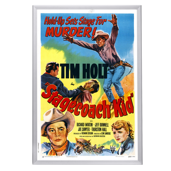 "Stagecoach Kid" (1949) Framed Movie Poster