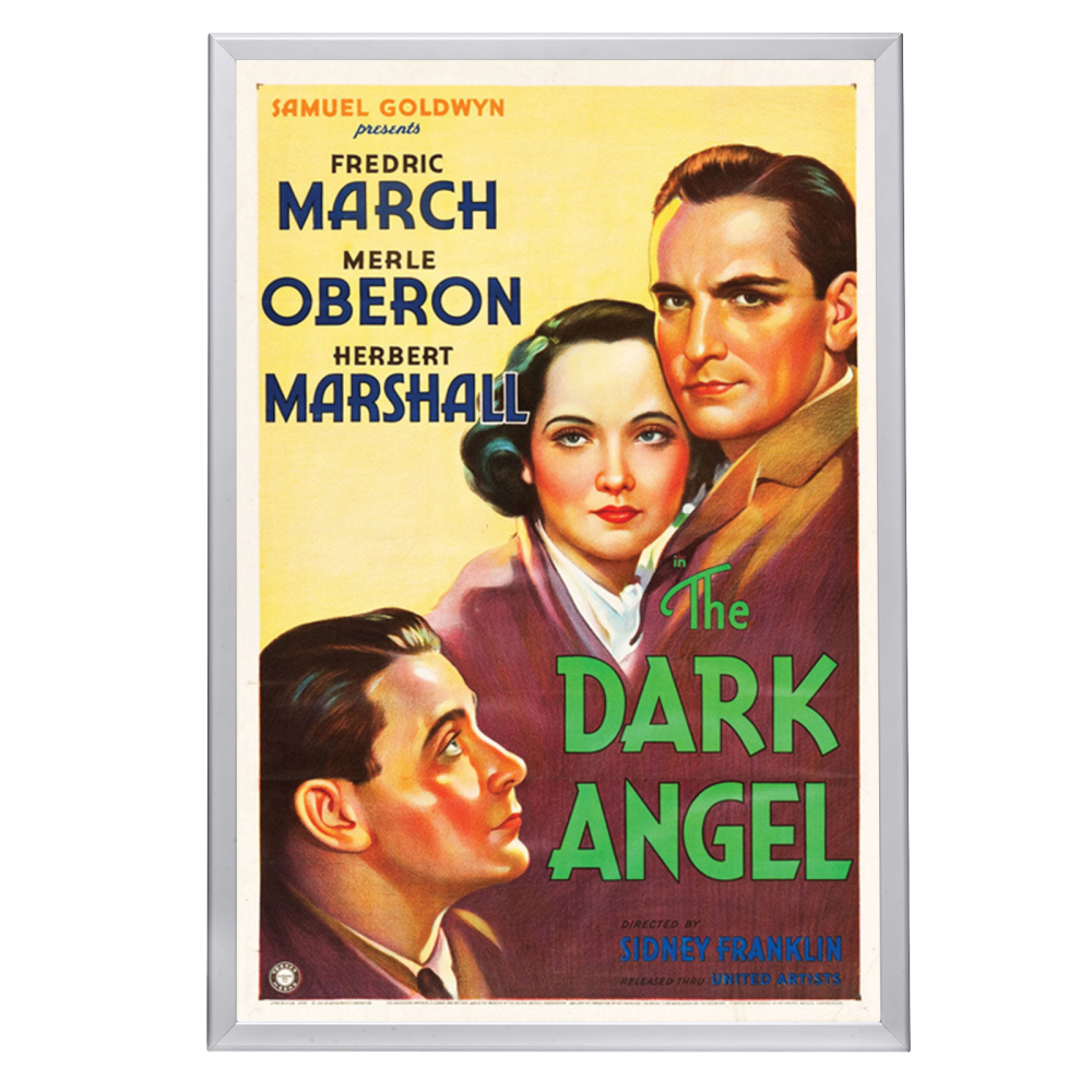 "Dark Angel" (1935) Framed Movie Poster