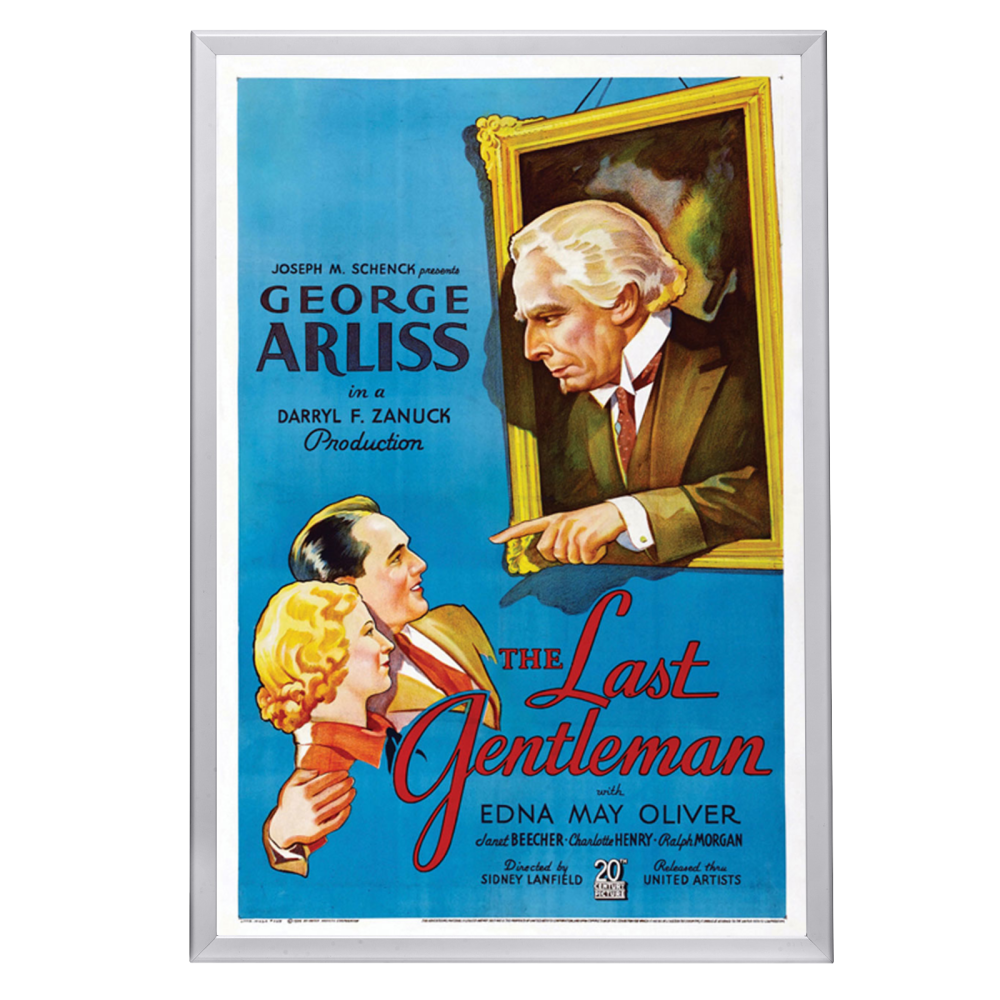 "Last Gentleman" (1934) Framed Movie Poster