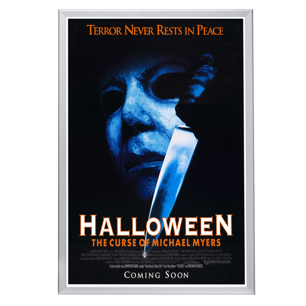"Halloween VI: The Curse of Michael Myers" (1995) Framed Movie Poster