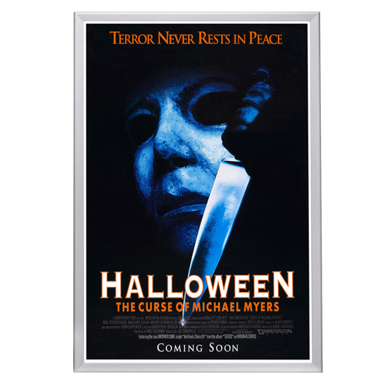 "Halloween VI: The Curse of Michael Myers" (1995) Framed Movie Poster