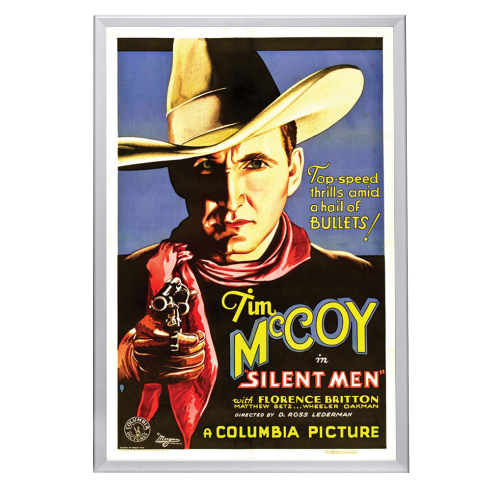 "Silent Men" (1933) Framed Movie Poster