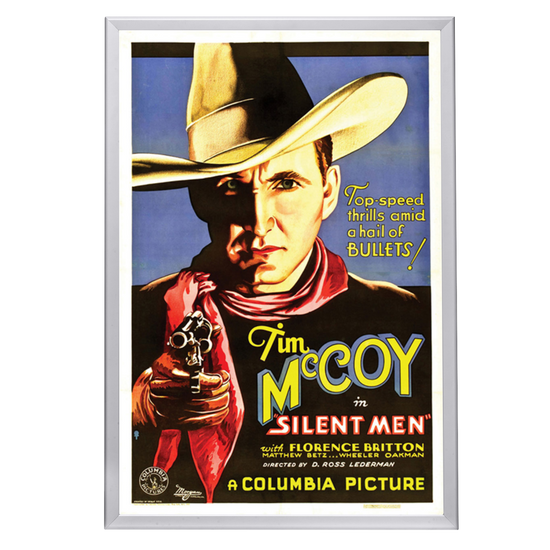 "Silent Men" (1933) Framed Movie Poster