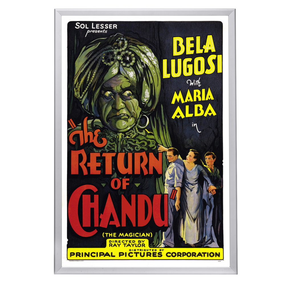 "Return Of Chandu" (1934) Framed Movie Poster