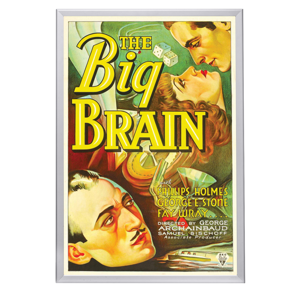 "Big Brain" (1933) Framed Movie Poster