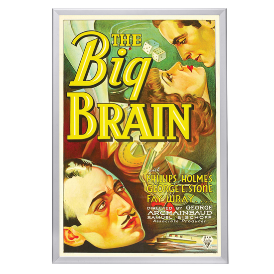 "Big Brain" (1933) Framed Movie Poster