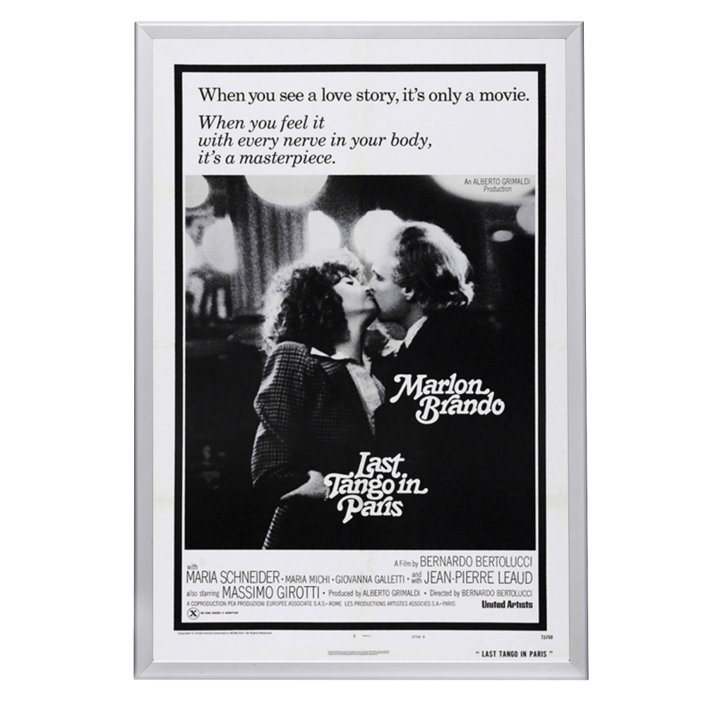 "Last Tango In Paris" (1972) Framed Movie Poster