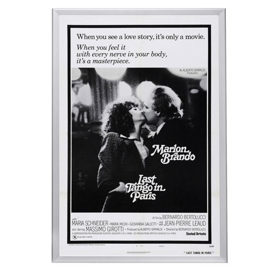 "Last Tango In Paris" (1972) Framed Movie Poster