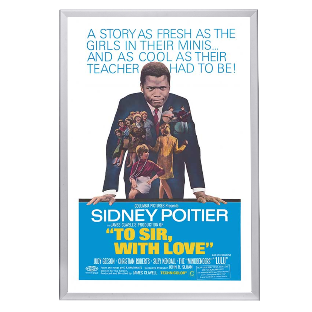 "To sir, with love" Framed Movie Poster