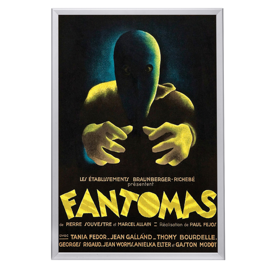 "Fantomas (French)" (1964) Framed Movie Poster