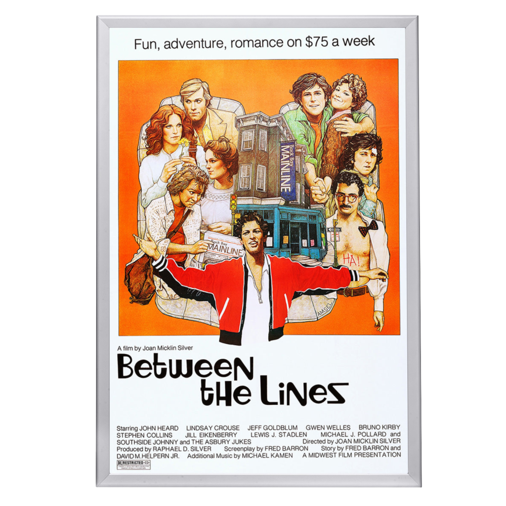 "Between The Lines" (1977) Framed Movie Poster