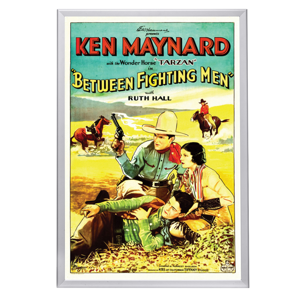 "Between Fighting Men" (1932) Framed Movie Poster