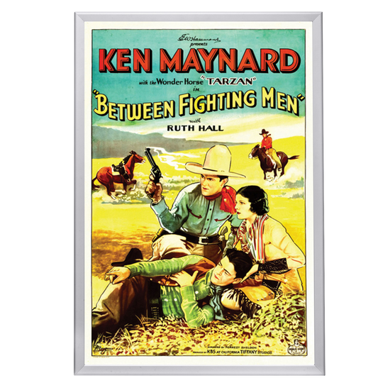 "Between Fighting Men" (1932) Framed Movie Poster