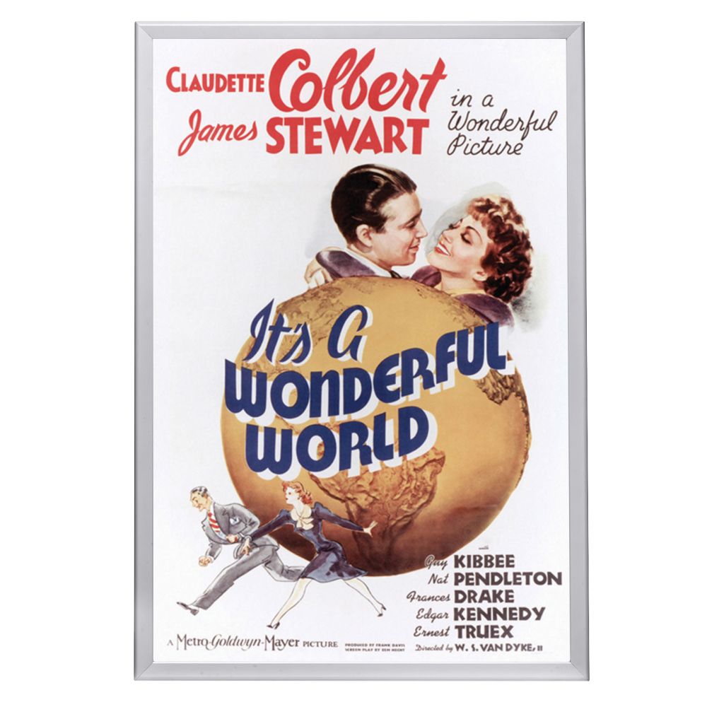 "It's A Wonderful World" (1939) Framed Movie Poster