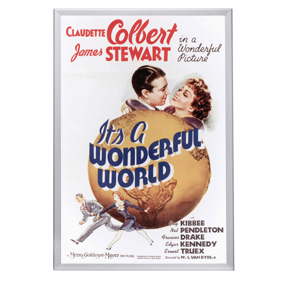 "It's A Wonderful World" (1939) Framed Movie Poster