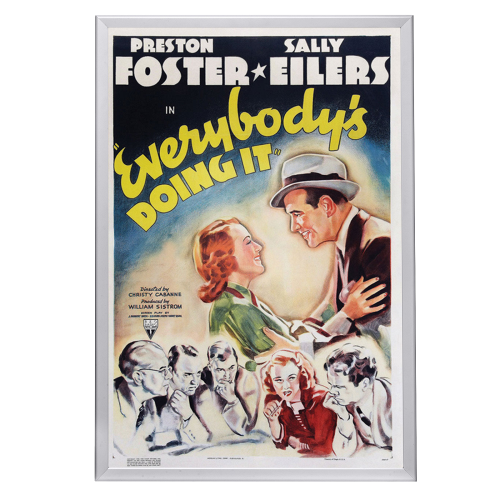 "Everybody's Doing It" (1938) Framed Movie Poster