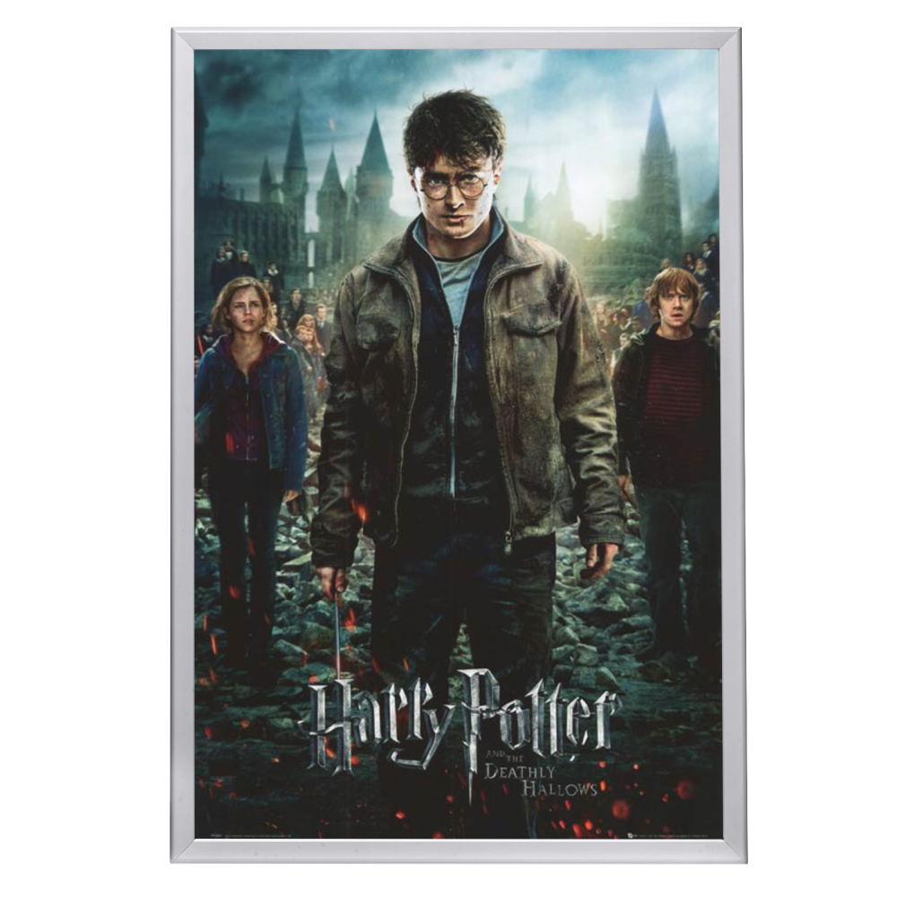 "Harry Potter and the Deathly Hallows: Part Two" (2011) Framed Movie Poster