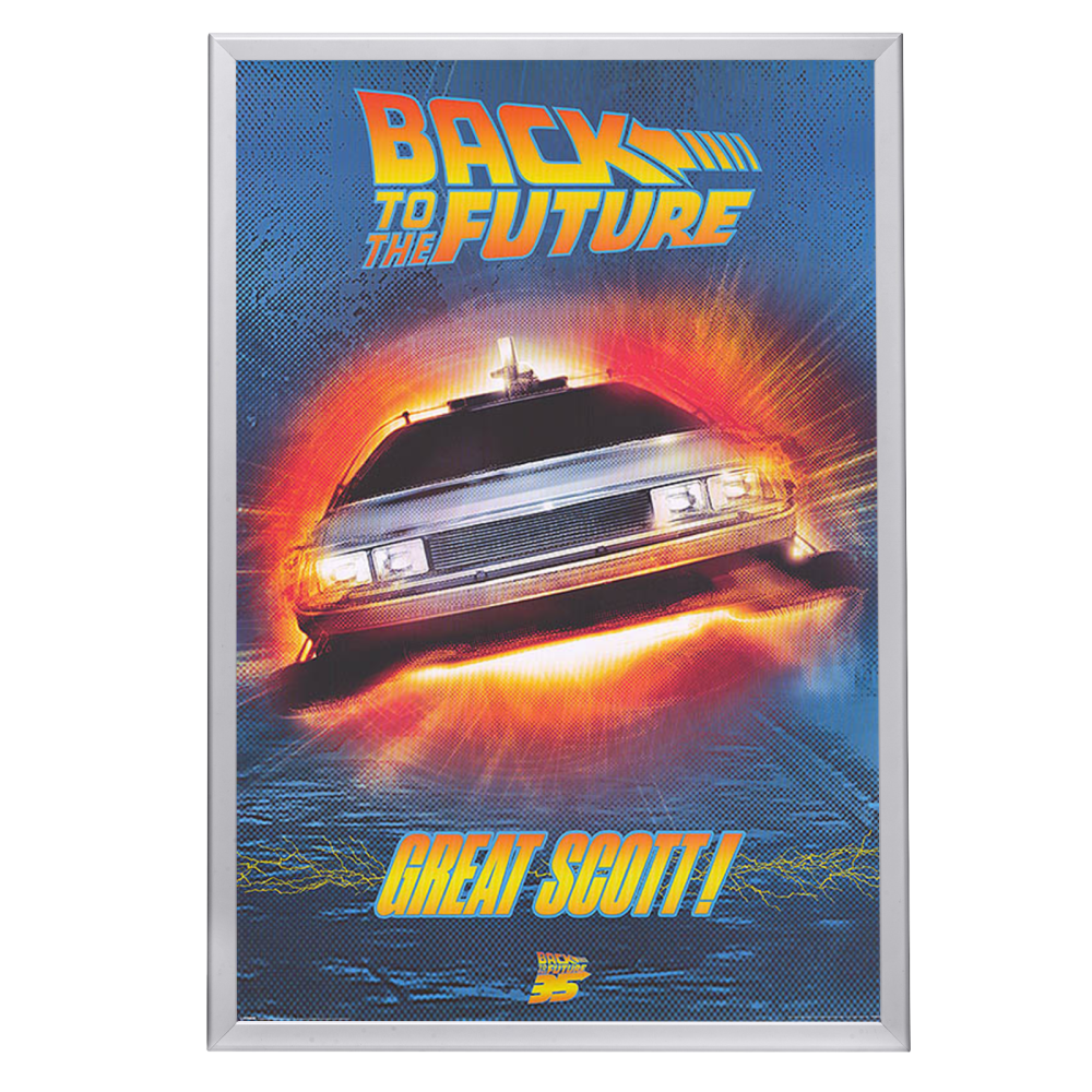 "Back to the Future" (1985) Framed Movie Poster