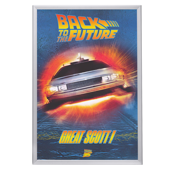 "Back to the Future" (1985) Framed Movie Poster