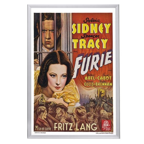 "Fury (French)" (1936) Framed Movie Poster