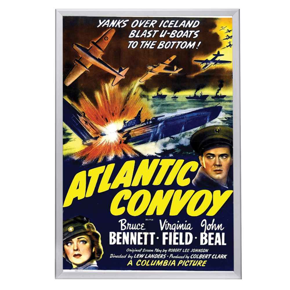"Atlantic Convoy" (1942) Framed Movie Poster