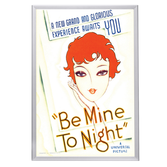 "Be Mine Tonight" (1932) Framed Movie Poster