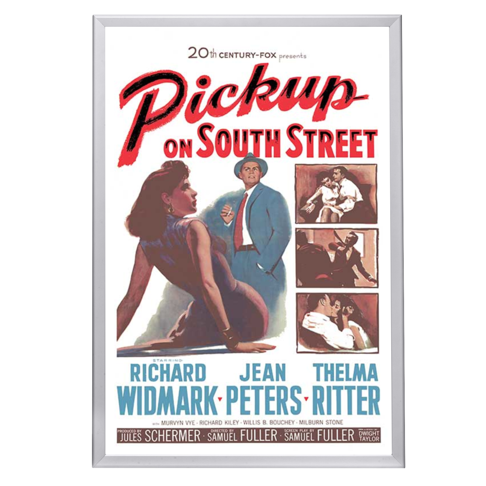 "Pickup on South Street" (1953) Framed Movie Poster