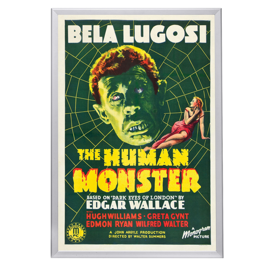 "Dark Eyes Of London aka Human Monster" (1940) Framed Movie Poster