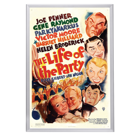 "Life Of The Party" (1937) Framed Movie Poster