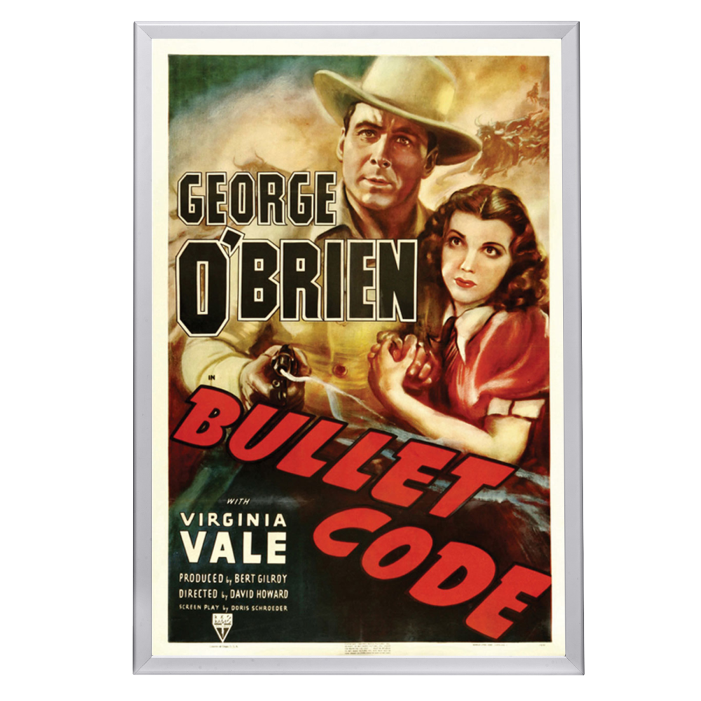 "Bullet Code" (1940) Framed Movie Poster