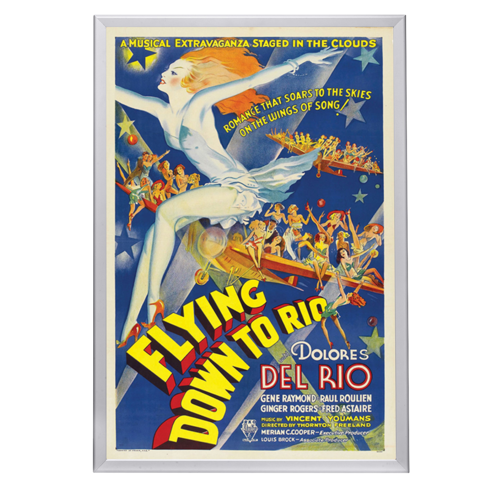 "Flying Down To Rio" (1933) Framed Movie Poster