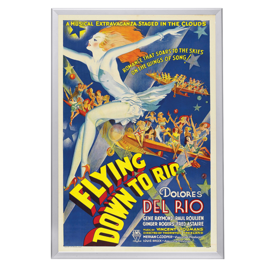 "Flying Down To Rio" (1933) Framed Movie Poster