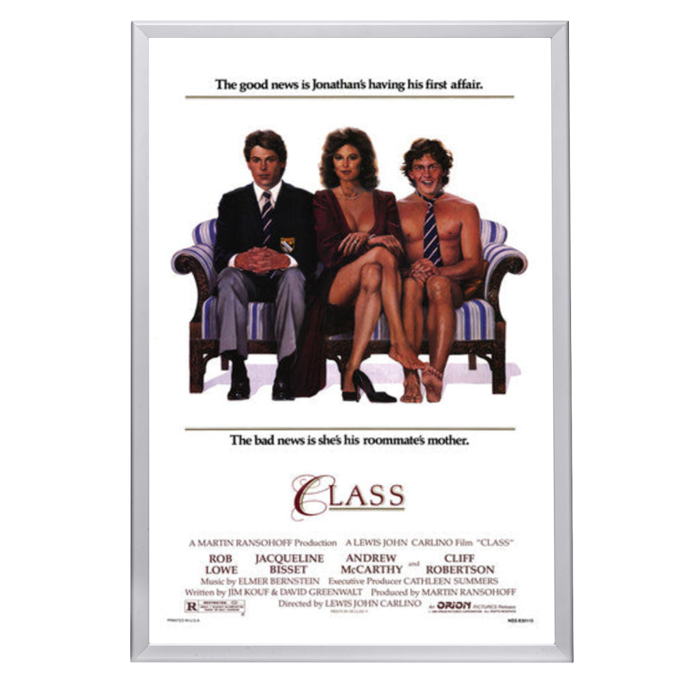 "Class" (1983) Framed Movie Poster