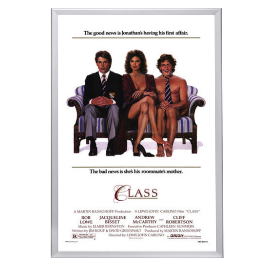 "Class" (1983) Framed Movie Poster