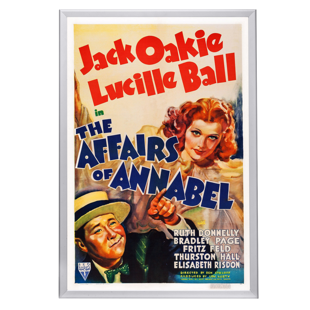 "Affairs Of Annabel" (1938) Framed Movie Poster