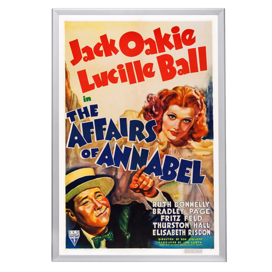 "Affairs Of Annabel" (1938) Framed Movie Poster