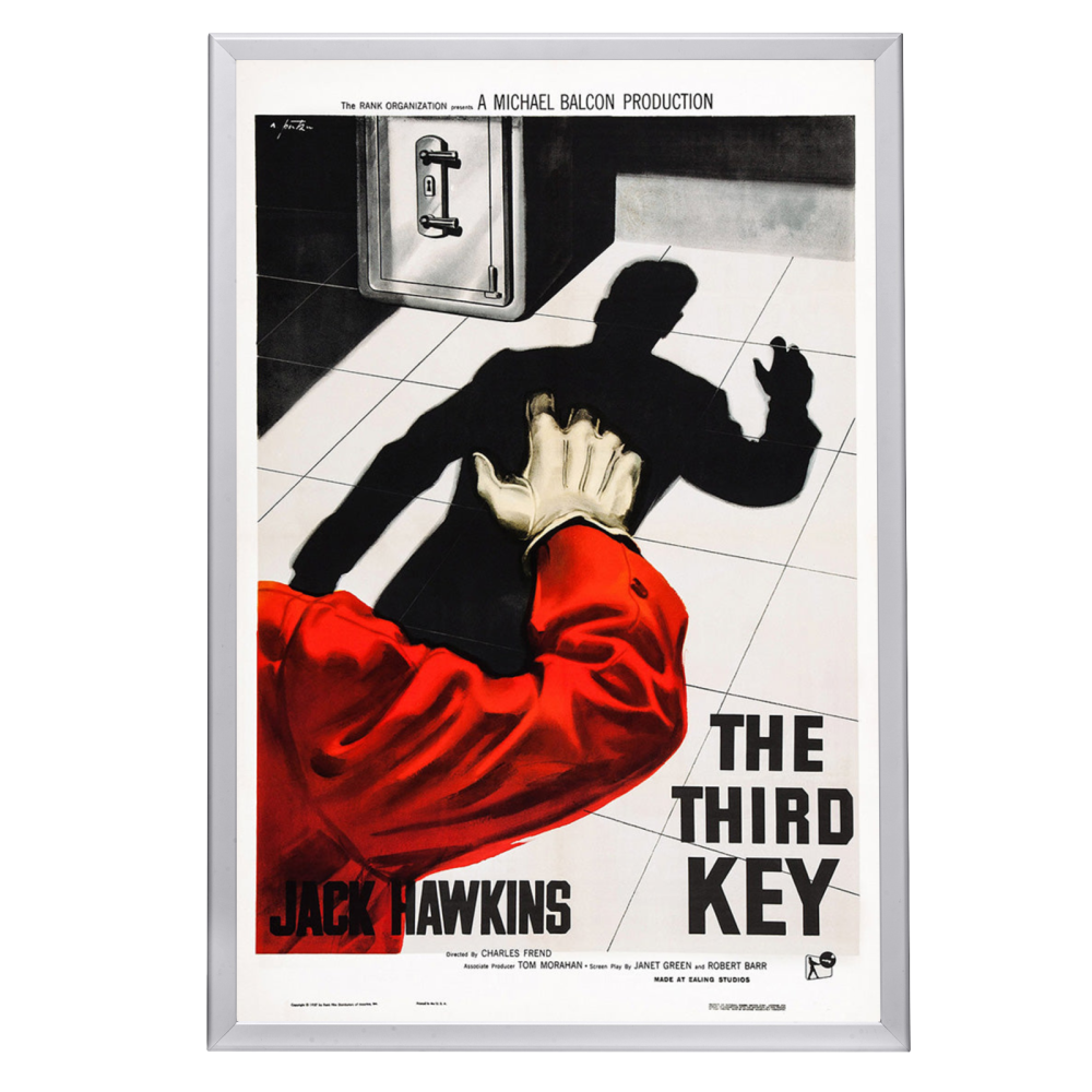 "Third Key" (1956) Framed Movie Poster