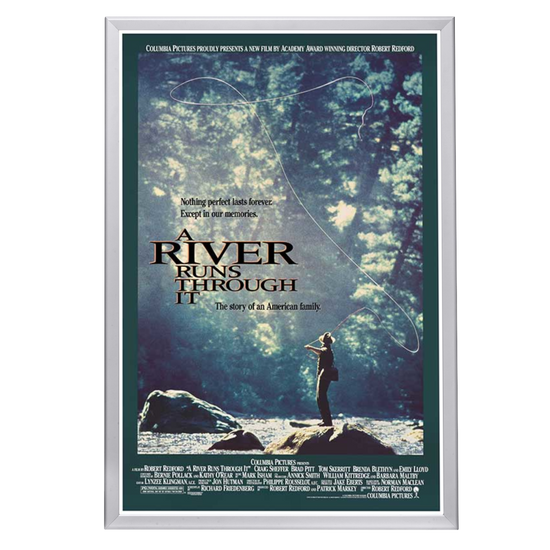 "River Runs Through It" (1992) Framed Movie Poster