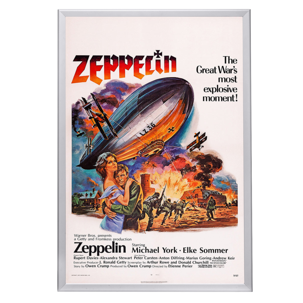 "Zeppelin" (1971) Framed Movie Poster